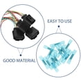 thumbnail image 3 of HAMPPLIES 4Ud Kit De Conectores Eléctricos Para Auto Negro Con Accesorios Completos Para Instalación, 3 of 8