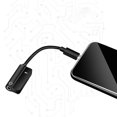 thumbnail image 4 of Para interfaz IOS a conector Jack de auriculares de 3,5 mm Adaptador divisor auxiliar para iPhone, 4 of 12