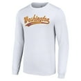 thumbnail image 2 of Men's Starter White Washington Commanders Tailsweep Long Sleeve T-Shirt, 2 of 3