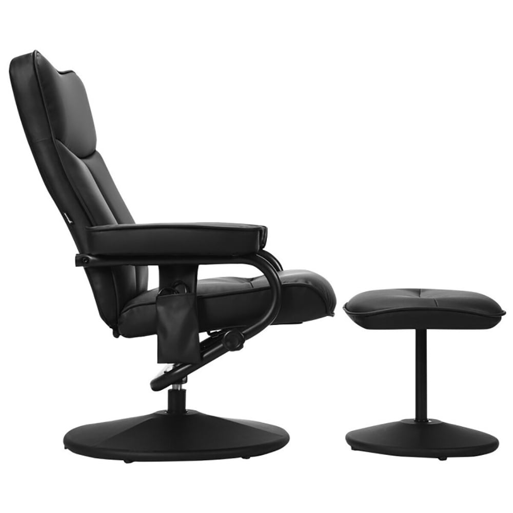 Finihen Massage Recliner Chair, Electric Massage Recliner Chair with Ottoman and Remote Control, for Living Room, Bedroom, Black Finihen Massage Recliner Chair, Electric Massage Recliner Chair with Ottoman and Remote Control, for Living Room, Bedroom, Black