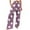 Purple, variant on Sexlip Womens Polka Dot Print High Waist Loose Wide Leg Denim Pants Cute Trendy Casual Dating Outfit Purple XL
