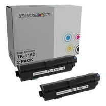 DI 2pk Toner Cartridge Replacement for Kyocera TK-1152 1T02RV0US0 Black Compatible with Kyocera M2635dw