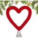 thumbnail image 1 of wonima02 Heart Shaped Tree Topper - Valentine Tree Topper Heart with Spring | Decorations Party Supplies for Women Men Holiday Home Table Wall Party, 1 of 1