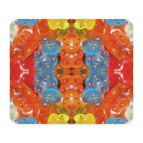 CafePress - Cute Candy Colorful Modern Trendy Mousepad - Non-slip Rubber Mousepad, Gaming Mouse Pad