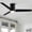 Black+Plywood, variant on LHYY 52"Black Lowe Profile Ceiling Fan with Light