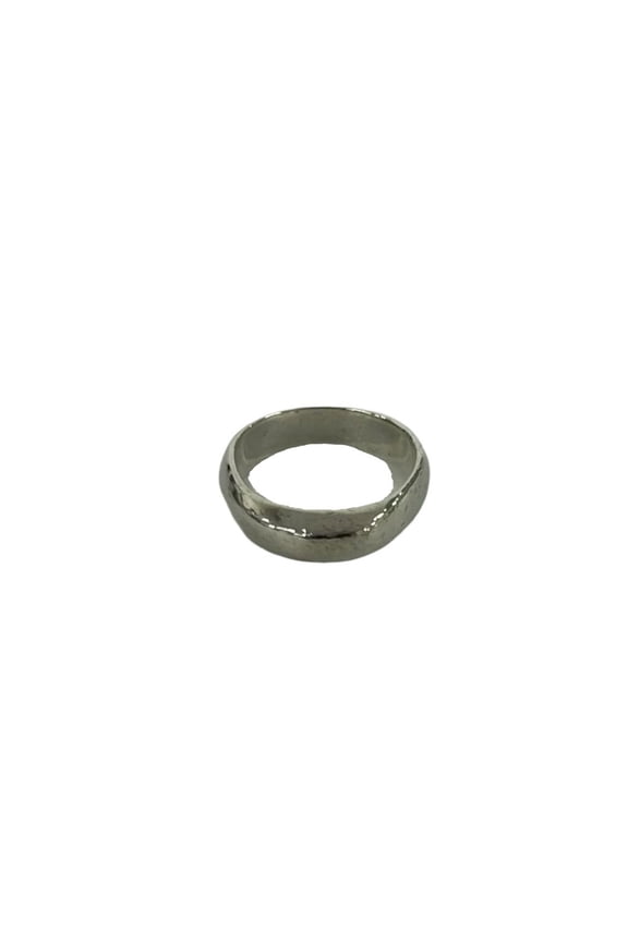 Pre-Owned TIFFANY&Co. Tiffany Knife Edge Ring, Sterling Silver 925, Women's Jewelry, Silver,...