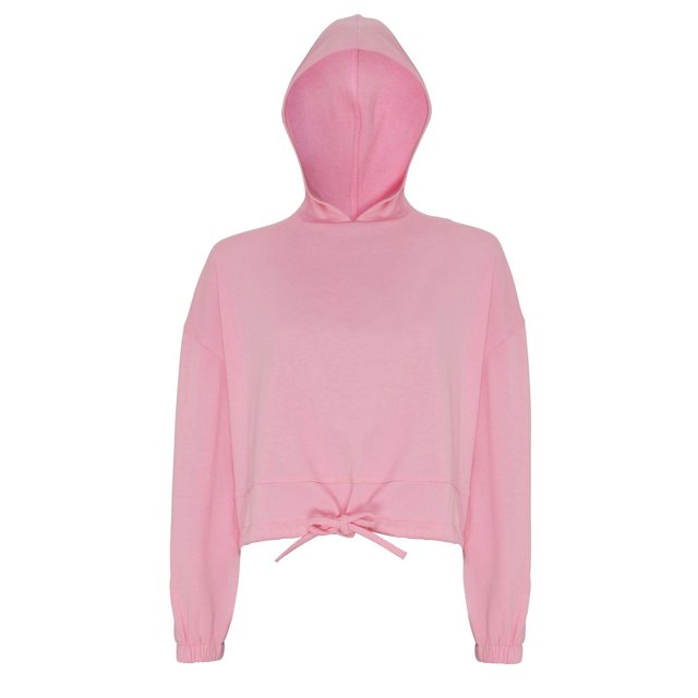 TriDri Womens Cropped Oversize Hoodie