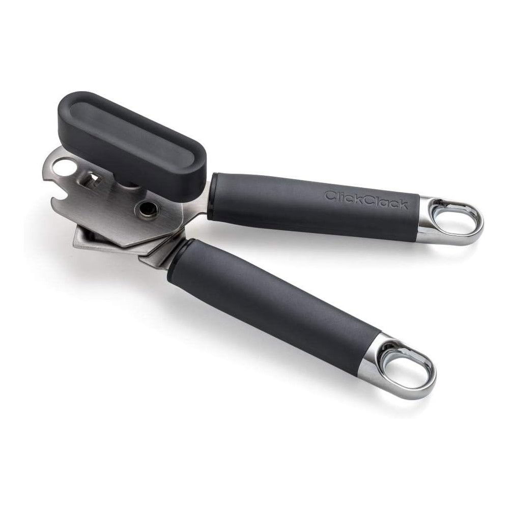 Click Clack Can Opener | Grey/Chrome