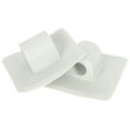 thumbnail image 1 of Greenadscape 2Pack Motor Fixed Bracket Rectangular Grey Plastic for Canoes and Fishing Boats 10x4cm, 1 of 7