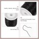 thumbnail image 5 of rollo de cuerdas de cristal para manualidades, cuerdas de joyería, cuerdas de decoración, 5 of 5