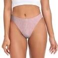 thumbnail image 1 of Balery Stripes Tangas de Algodón para Mujer con Estampado – Ropa Interior Sexy, Transpirable, G-string-Large, 1 of 6