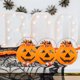 thumbnail image 4 of Set de ollas de caramelo de Halloween | Mini tarros de plástico para golosinas para decoración de Halloween | Pack de 6 colores variados | Pequeños recipientes reutilizables para snacks | 2,36 x, 4 of 6