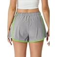 thumbnail image 5 of Cueply Women's Workout Shorts Pleated Running Athletic Gym Shorts with Liner Quick Dry, 5 of 6
