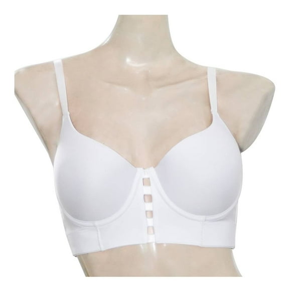 Brasier Bras Jade para Mujer Premoldeado con Tiras al Frente Blanco Talla 38B