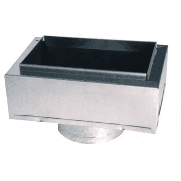 GAF Master Flow 10 in. x 6 in. to 6 in. Insulated Register Box (Pack of 8)