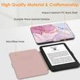 thumbnail image 7 of Fintie Slim Case for 6" All-New Kindle (11th Generation-2024/2022 Release) - Lightweight Premium PU Leather Case with Auto Sleep&Wake, Glittering Marble, 7 of 7