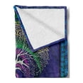 thumbnail image 2 of Nature Soft Flannel Fleece Throw Blanket, Digital Psychedelic Tree of Life Turning Gothic Background Mystery Display, Cozy Plush for Indoor and Outdoor Use, 50" x 70", Purple Fuchsia, by Ambesonne, 2 of 5