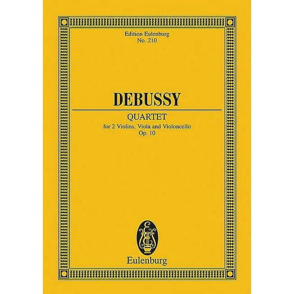 String Quartet in G Minor, Op. 10, (Paperback)