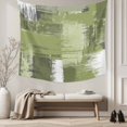 thumbnail image 5 of Sage Green Abstract Tapestry for Bedroom Wall Hanging Tapestry, Modern Mottled Art Oil Painting Ceiling Backdrop Tapestries Poster Blanket Wall Decor for Teens Room Living Room Dorm 59" x 79", 5 of 8