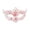 B002- White, variant on Masquerade Mask for Men Half Mask Halloween with Crown, Black Eye Mask for Masquerade Party, Mask for Couples