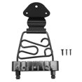 thumbnail image 2 of 6 String Guitar Trapeze Tailpiece, Adjustable Guitar Bridge Tailpiece Bass Guitars Metal Trapeze Tailpiece with Screws for Replacement, 2 of 7