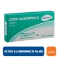 thumbnail image 1 of Ácido alendrónico Medimart 70 mg 4 tabletas, 1 of 4