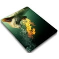 thumbnail image 1 of KSK KAISHEK Hard Shell Cover Compatible with Old MacBook Pro 15" with No Touch No CD-ROM, No USB-C + Black Keyboard Cover Model: A1398 Animal 217, 1 of 5