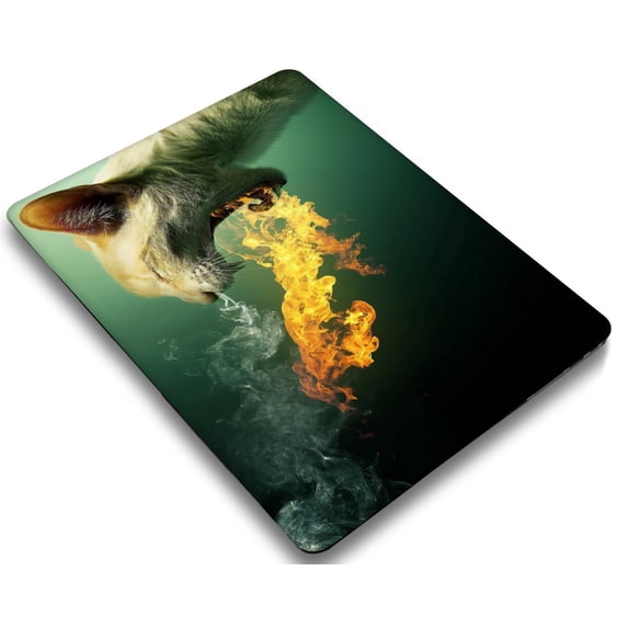 KSK KAISHEK Hard Shell Cover Compatible with Old MacBook Pro 15" with No Touch No CD-ROM, No USB-C + Black Keyboard Cover Model: A1398 Animal 217