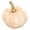 Beige, variant on 3.14 Inch Mini Fall Pumpkin Decor, Fake Pumpkin Figurine, Reusable Waterproof Weather-Resistant DIY Ornament for Halloween Thanksgiving Farmhouse Table Centerpiece Home Autumn Decor,Beige