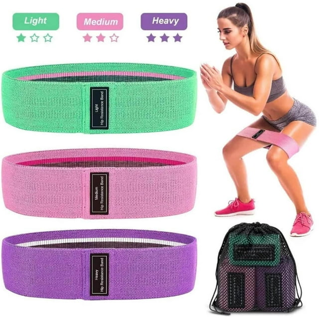 Bandas Ejercicio Banda Resistencia 3 Niveles Yoga Fitness Health Essentials 3 Niveles