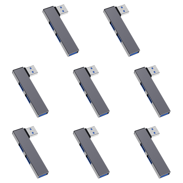 Likrtyny Base Expansión OTG HUB USB 3 en 1 Tipo C para PC Portátil (USB A 3USB)