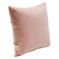 thumbnail image 4 of Diamond Sofa PILLOW16PN2PK 16 in. Square Accent Pillows, Blush Pink Velvet - Set of 2, 4 of 6