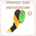 thumbnail image 2 of Uxcell Floor Marking Tape, Self-Adhesive Warning Safety Tape Caution Stripe for Walls Floors Pipes Black/Yellow, 2 of 7