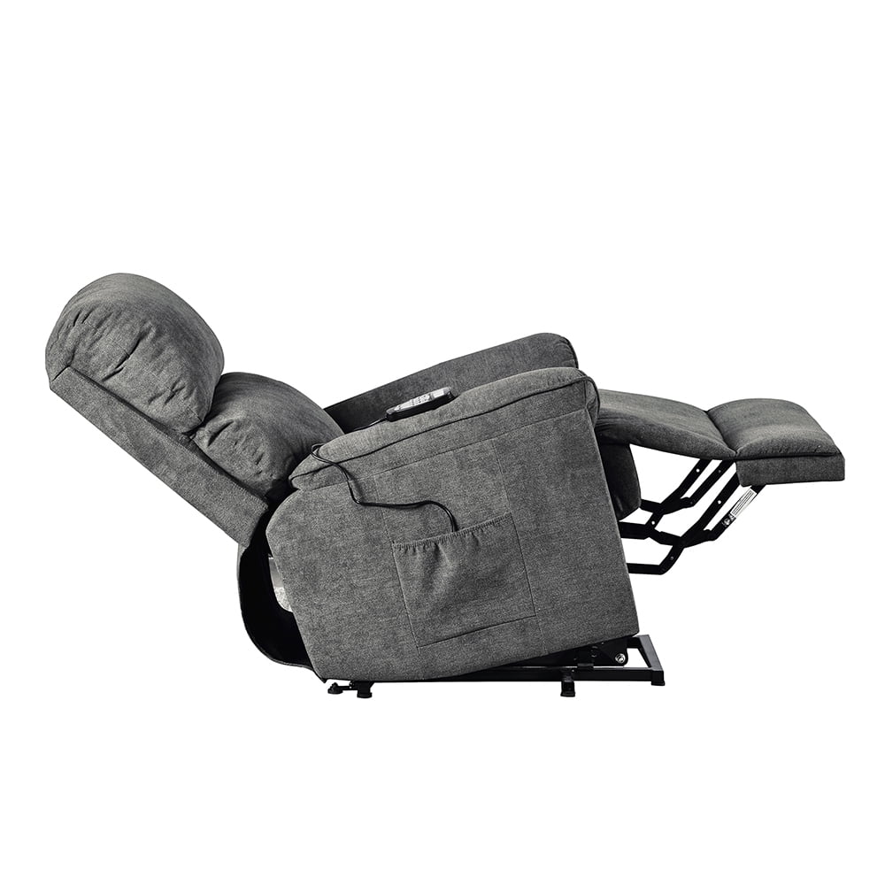 Kepooman Power Lift Recliner Chair, Soft Fabric Upholstery Sofa Chair with Remote for Living Room Kepooman Power Lift Recliner Chair, Soft Fabric Upholstery Sofa Chair with Remote for Living Room