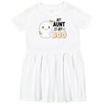 thumbnail image 3 of Inktastic My Aunt is My Boo with Cute Ghost Girls Toddler Dress, 3 of 5