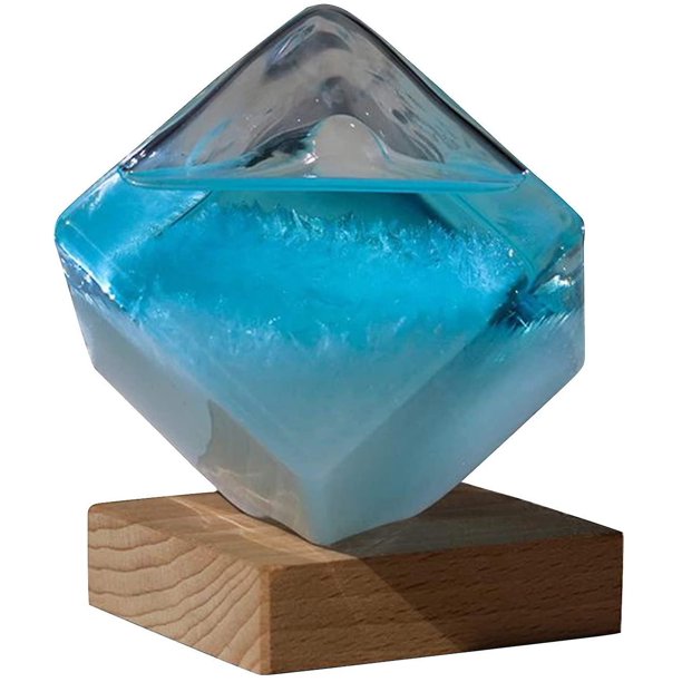 Weather Barometer Glass Storm Glass Barometers Water Cube Weather Predictor Glass Forecasts ...