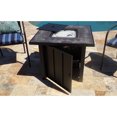 thumbnail image 3 of Hiland AFP-STT Ardoise Tuile Haut 40 000 BTU Propane Foyer, Bronze Carré, 3 of 4