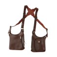 thumbnail image 4 of Milageto Double Shoulder Armpit Bag Antithief Wallet Bag for Travel Men Party Brown, 4 of 8