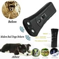 thumbnail image 5 of Repelente de perros para mascotas JAMW 3 en 1 ultrasónico con linterna LED negro, 5 of 5