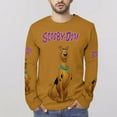 thumbnail image 4 of Scooby Doo Dog Men's Long Sleeve T Shirt 3D Printed Fashion Tee Shirts Top Soft Comfortable Daily Shirt, 4 of 6