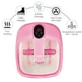 thumbnail image 6 of Topbuy Portable Foot Spa Bath Massager Feet Tub with Automatic Massage Rollers Pink, 6 of 7