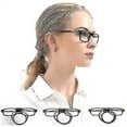 thumbnail image 4 of Gafas magnéticas para colgar en el cuello, gafas de lectura plegables portátiles Tr90 para hombres y mujeres, 4 of 5