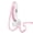 Pink, variant on pink Double Face Ribbon 5/8 Inch 100 Yards