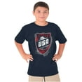 thumbnail image 4 of Soccer Player USA American Nation Zip Up Hoodie Men's Women's Brisco Brands X, 4 of 6