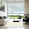 thumbnail image 7 of Ahgly Company Machine Washable Indoor Rectangle Contemporary Blanched Almond Beige Area Rugs, 6' x 9', 7 of 7