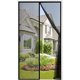 thumbnail image 2 of Magnetic Door Curtain Black 120x210 cm, Anti-Mosquito Fly Screen for Windows and Doors, 2 of 5