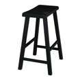 thumbnail image 3 of Bowery Hill Contemporary 23. 75" Counter Stool in Black Finish, 3 of 6