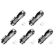thumbnail image 1 of Mini Linterna LED para Acampar Carga USB 3 Modos Antorcha Emergencia (Negro), 1 of 7