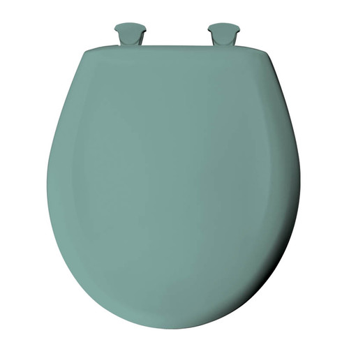 Bemis Toilettensitz Rund, Seafoam – Mit Soft-Close Scharnier, Easy-Clean Funktion & STA-TITE Befestigung