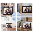 thumbnail image 4 of 10 Inch Digital Picture Frame, 1280 x 800P IPS Touchscreen Wi Fi Digital Photo Frame with 16GB Storage, Send Photos Instantly From Anywhere Via Frameo APP, Wall Mount, 4 of 7